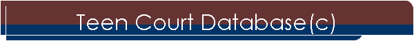 Teen Court Database(c)